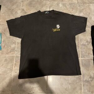 VTG 90s Earl Scheib Paint & Body Promo Employee “I Want Your Body” T-Shirt XL